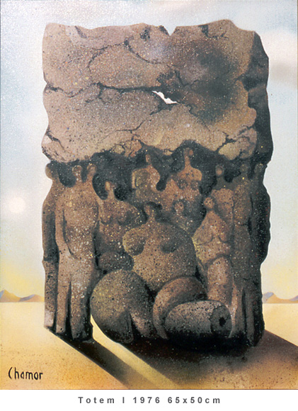 Totem I 1976 65x50cm
