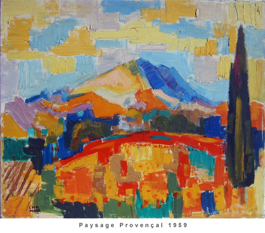 Paysage Provençal 1959
